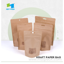 Resealable Stand Up Bags with Windows